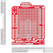 SparkFun Arduino ProtoShield - Bare PCB - The Pi Hut