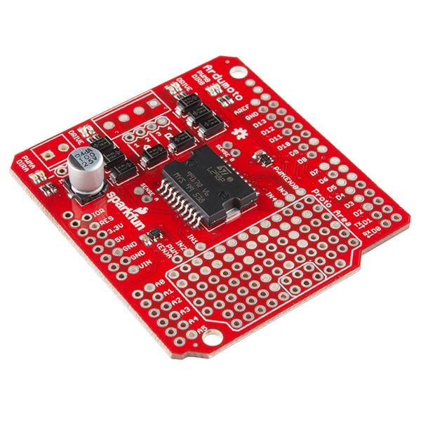 SparkFun Ardumoto - Motor Driver Shield - The Pi Hut