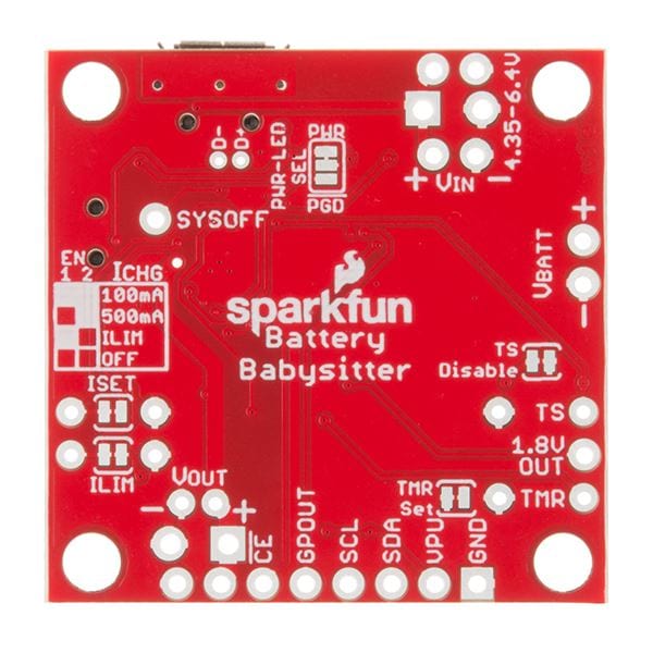 SparkFun Battery Babysitter - LiPo Battery Manager - The Pi Hut