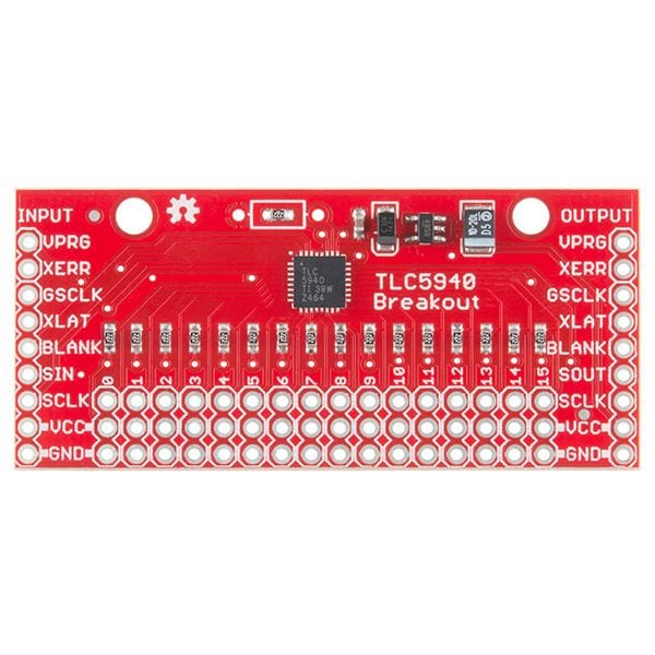 SparkFun LED Driver Breakout - TLC5940 (16 Channel) - The Pi Hut