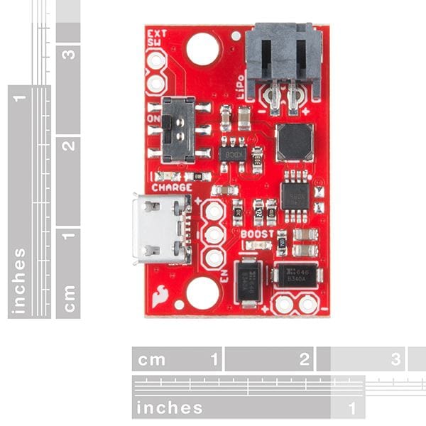 SparkFun LiPo Charger/Booster - 5V/1A - The Pi Hut