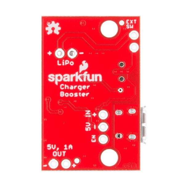 SparkFun LiPo Charger/Booster - 5V/1A - The Pi Hut