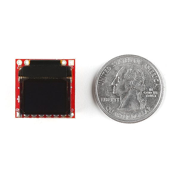 SparkFun Micro OLED Breakout (with Headers) - The Pi Hut