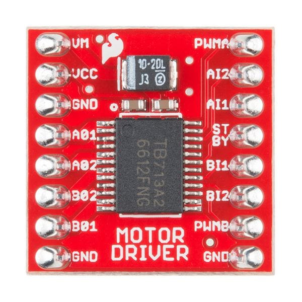 SparkFun Motor Driver - Dual TB6612FNG (with Headers) - The Pi Hut