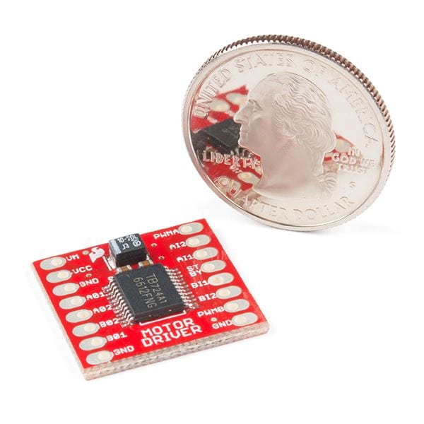 SparkFun Motor Driver - Dual TB6612FNG (with Headers) - The Pi Hut