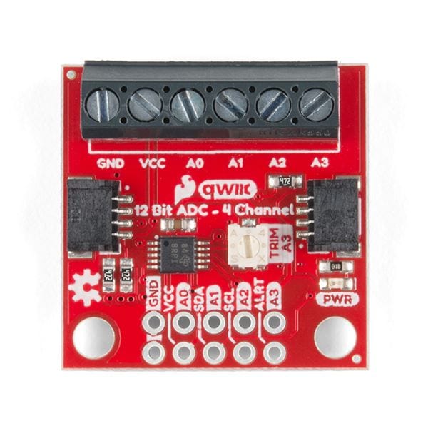 SparkFun Qwiic 12 Bit ADC - 4 Channel (ADS1015) - The Pi Hut