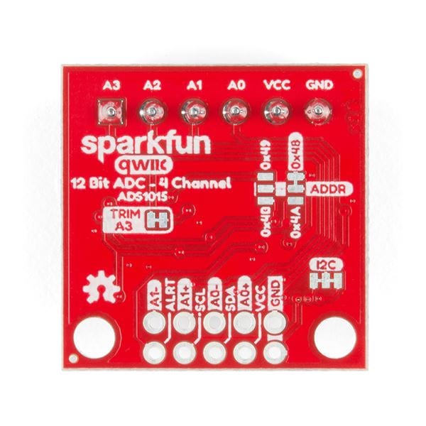 SparkFun Qwiic 12 Bit ADC - 4 Channel (ADS1015) - The Pi Hut