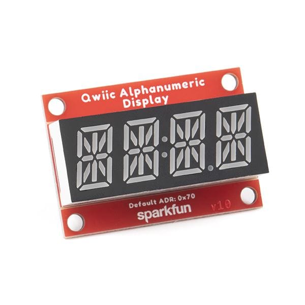 SparkFun Qwiic Alphanumeric Display - Blue - The Pi Hut