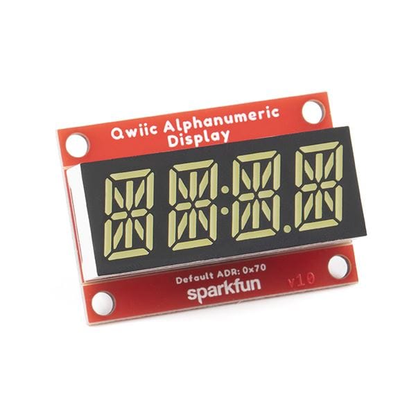 SparkFun Qwiic Alphanumeric Display - White - The Pi Hut