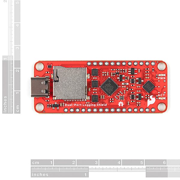 SparkFun Thing Plus Dual-Port Logging Shield - The Pi Hut