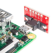 SparkFun USB MicroB Plug Breakout - The Pi Hut