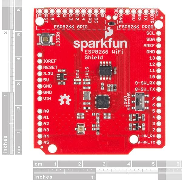 SparkFun WiFi Shield - ESP8266 - The Pi Hut