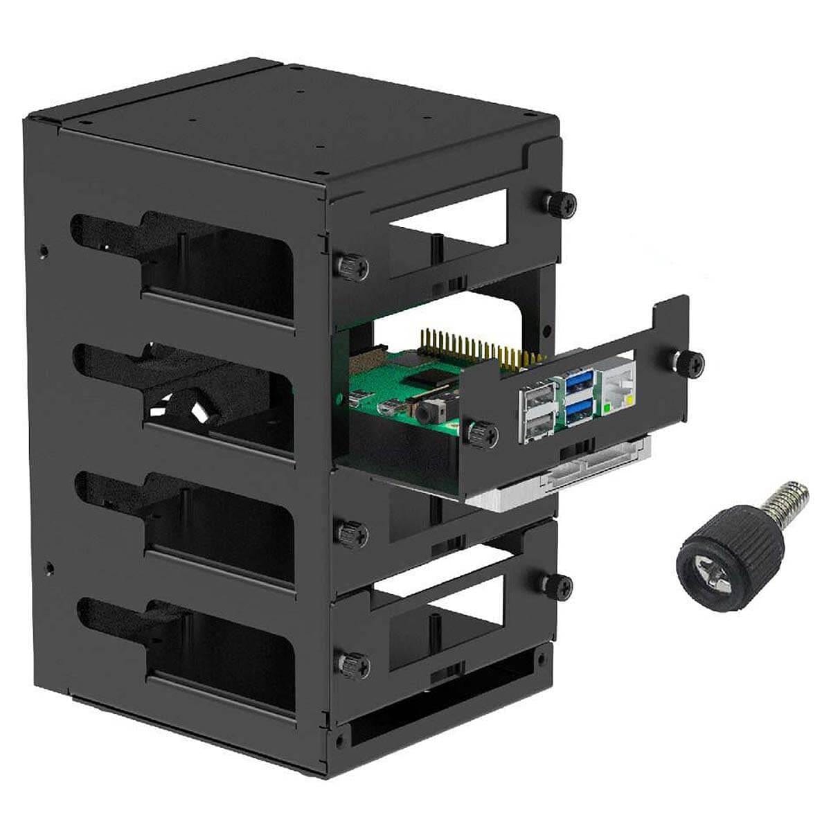 SSD Cluster Case for Raspberry Pi - The Pi Hut