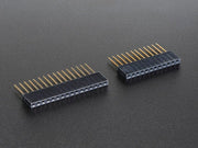 Stacking Headers for Feather - 12-pin and 16-pin female headers - The Pi Hut