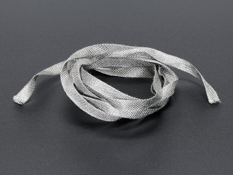 Stainless Steel Conductive Ribbon - 5mm wide 1 meter long - The Pi Hut