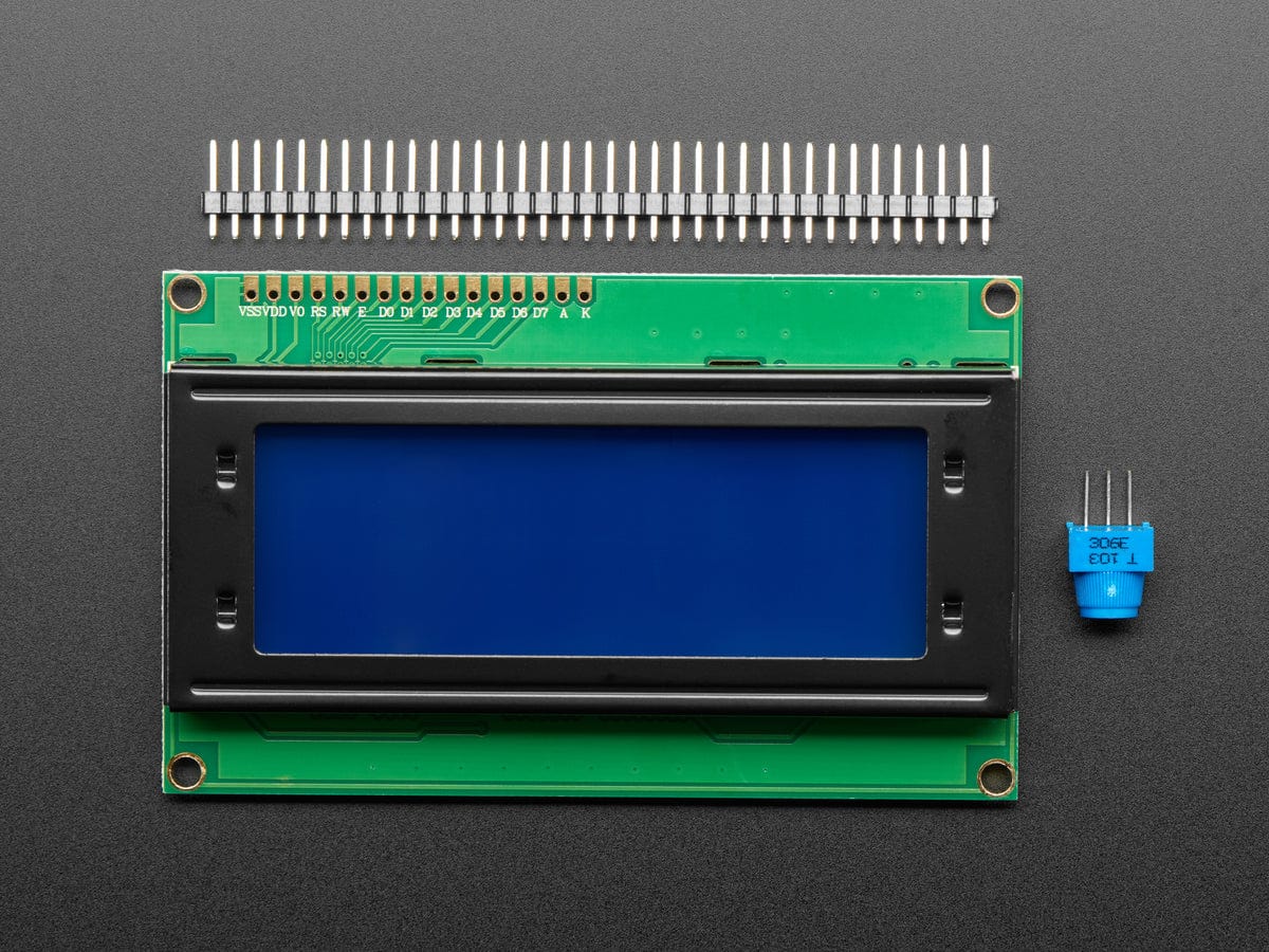 Standard LCD 20x4 + extras - The Pi Hut