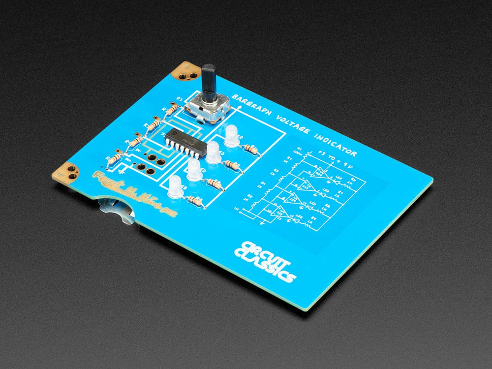 Star Simpson's Circuit Classics Bargraph Voltage Indicator - The Pi Hut