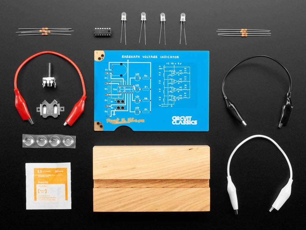 Star Simpson's Circuit Classics Bargraph Voltage Indicator - The Pi Hut