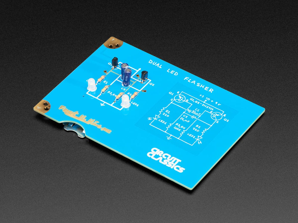 Star Simpson's Circuit Classics - Dual LED Flasher Kit - The Pi Hut