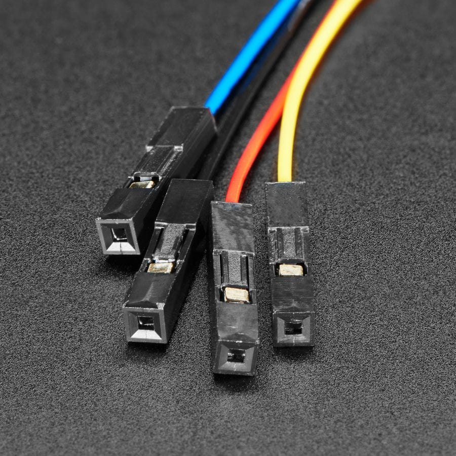 STEMMA QT / Qwiic JST SH 4-pin Cable with Premium Female Sockets - 150mm Long - The Pi Hut
