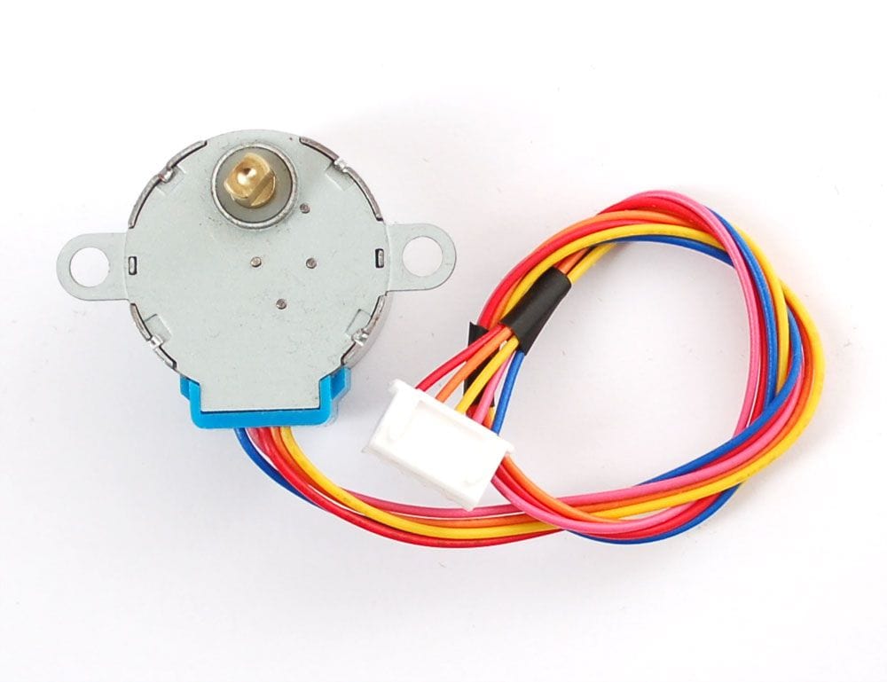 Stepper Motor - Small Reduction 5-Wire (512 Step) - The Pi Hut