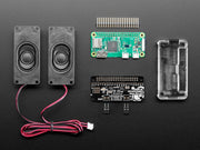 Adafruit Stereo Bonnet Pack for Raspberry Pi Zero W - Includes Pi Zero W - The Pi Hut