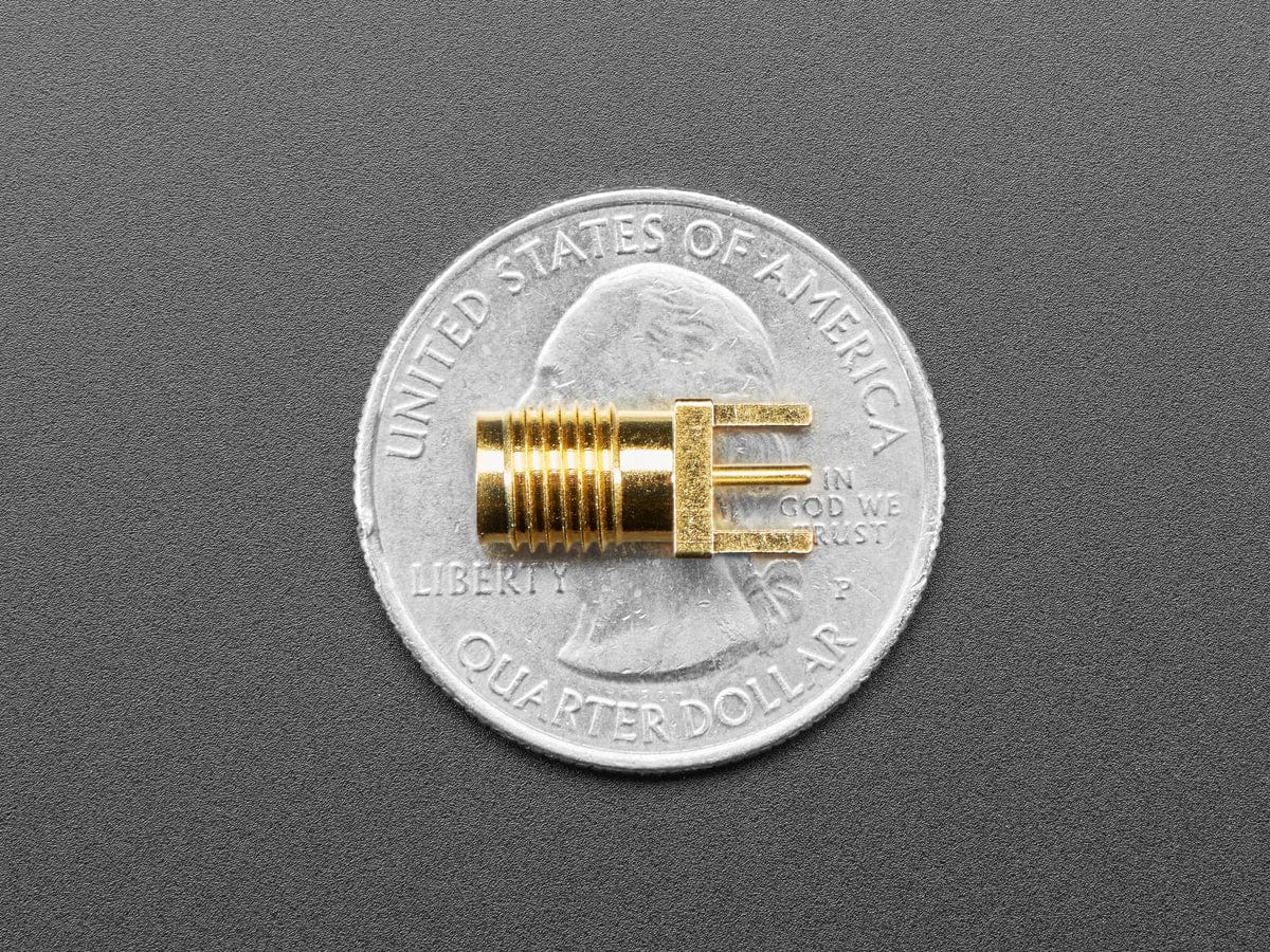 Straight SMA Thru Hole RF Connector - The Pi Hut