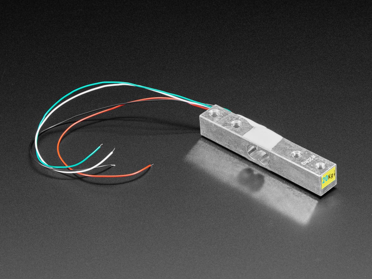 Strain Gauge Load Cell - 4 Wires - 20Kg - The Pi Hut