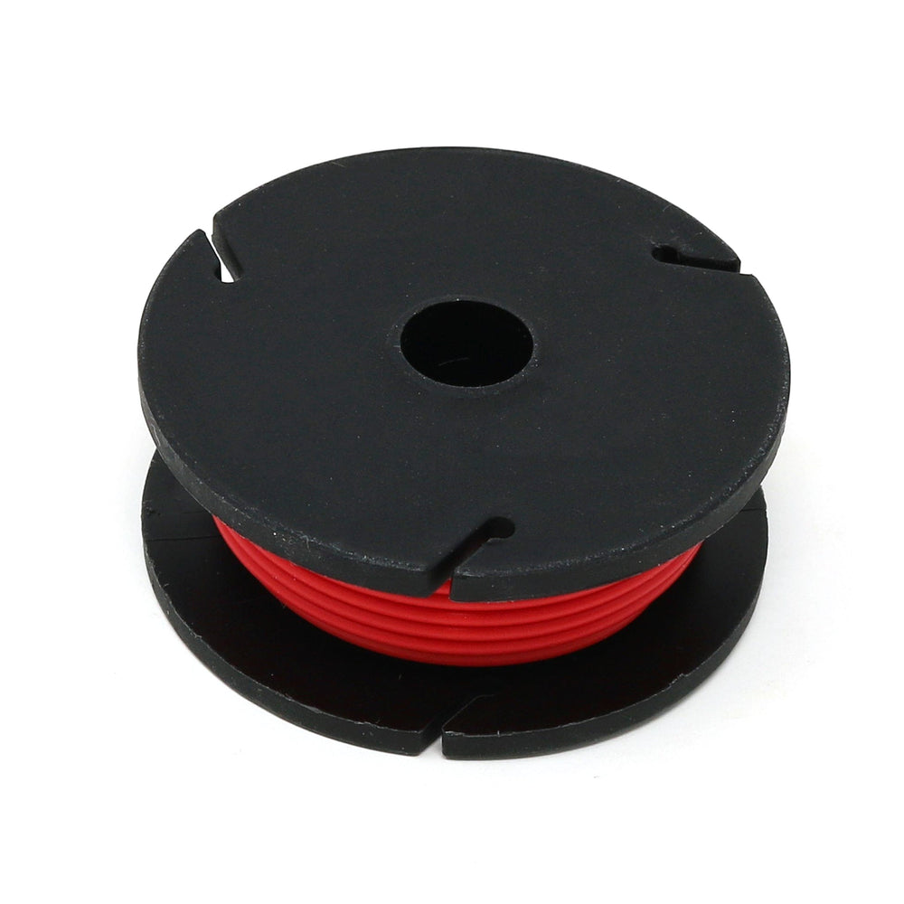 Stranded-Core Wire Spool - 25ft - 22AWG - Red - The Pi Hut