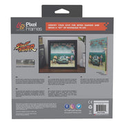 Street Fighter: Car Scene Pixel Frame (9x9") - The Pi Hut