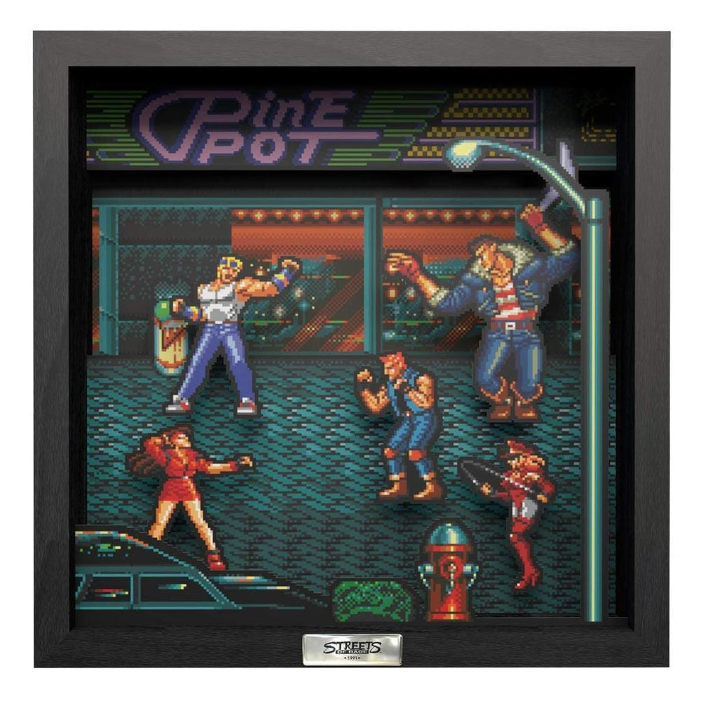 Streets of Rage Pixel Frame (9x9") - The Pi Hut