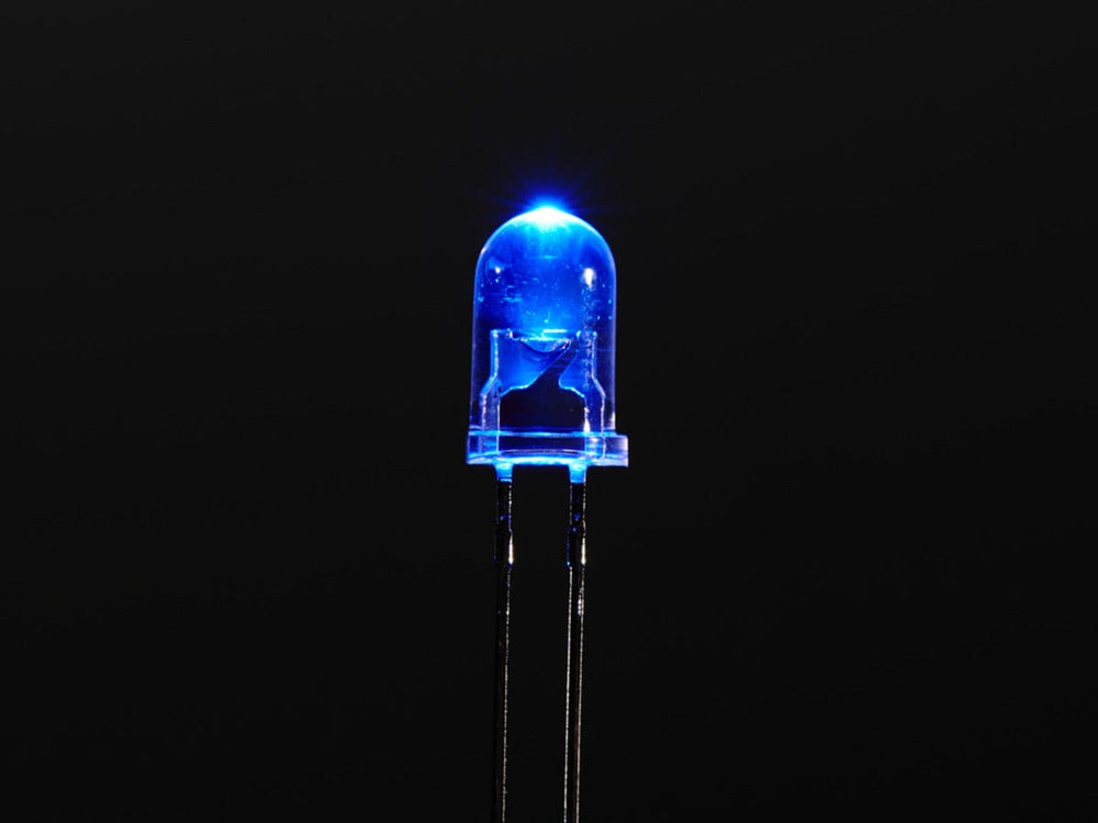 Super Bright Blue 5mm LED (25 pack) - The Pi Hut