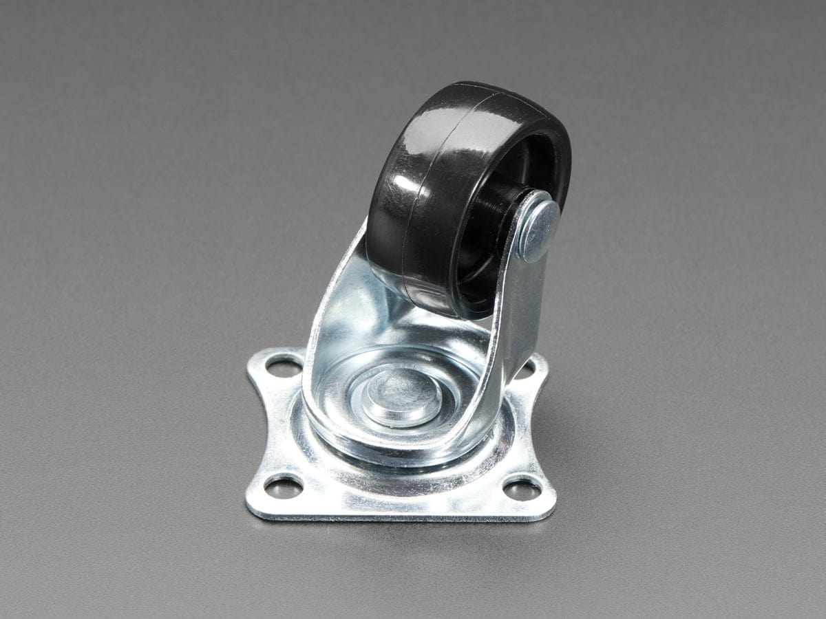 Supporting Swivel Caster Wheel - 1.3" Diameter - The Pi Hut