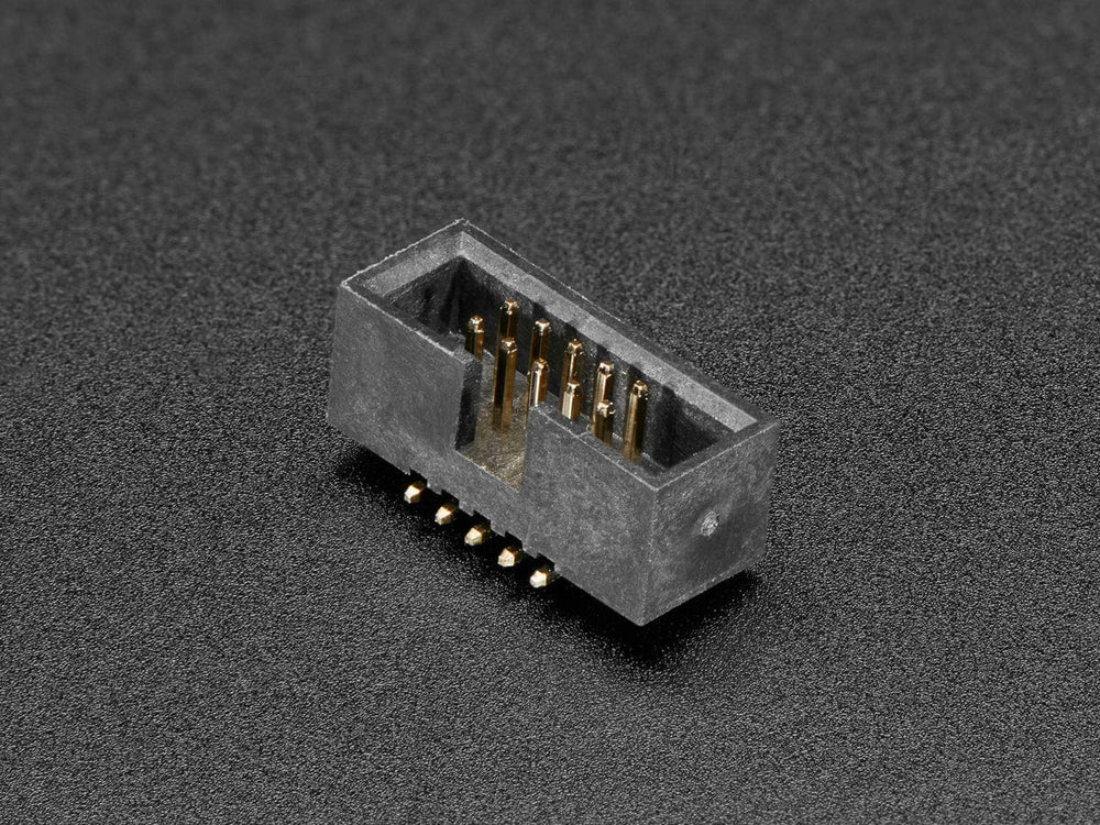 SWD 0.05" Pitch Connector - 10 Pin SMT Box Header - The Pi Hut