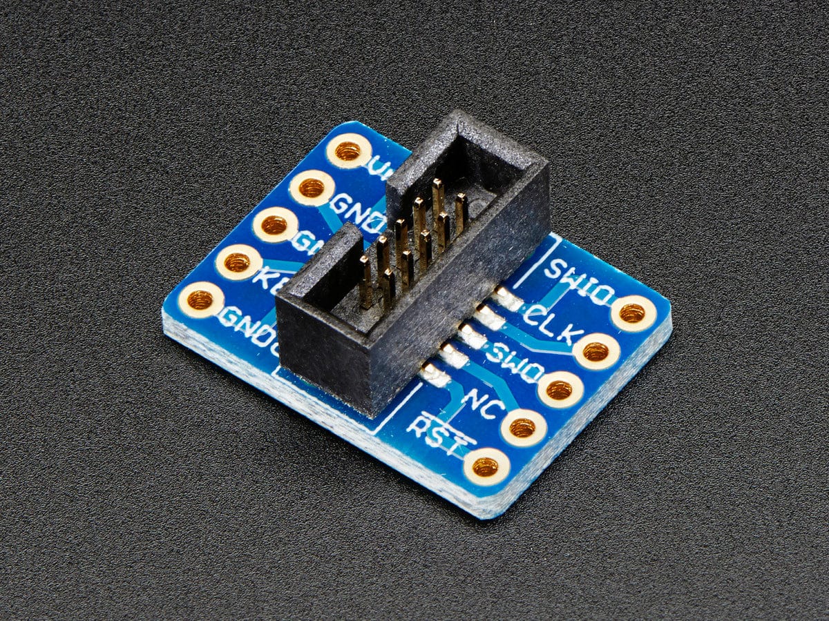 SWD (2x5 1.27mm) Cable Breakout Board - The Pi Hut