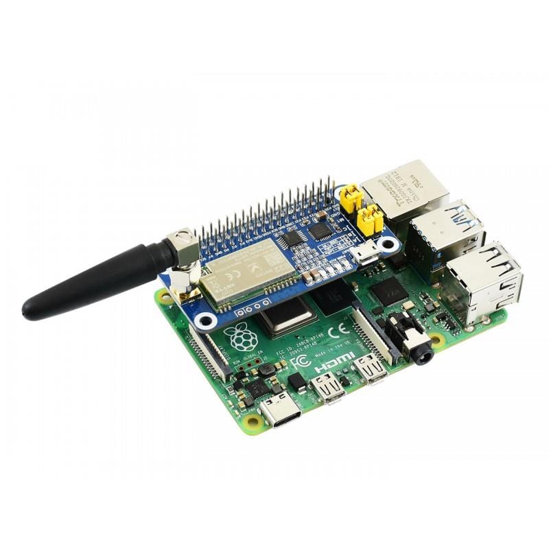 Waveshare Lora Hat 433mhz Frequency Band For Raspberry Pi Applicable For Europe Asia Africa Waveshare Lora Hat 433mhz Frequency Band For Raspberry Pi Applicable For Europe Asia Africa