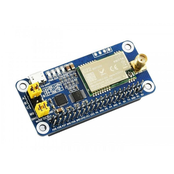 SX1262 LoRa HAT for Raspberry Pi - 868MHz (for Europe, Asia, Africa ...
