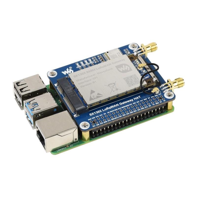 SX1302 LoRaWAN Gateway HAT for Raspberry Pi - The Pi Hut