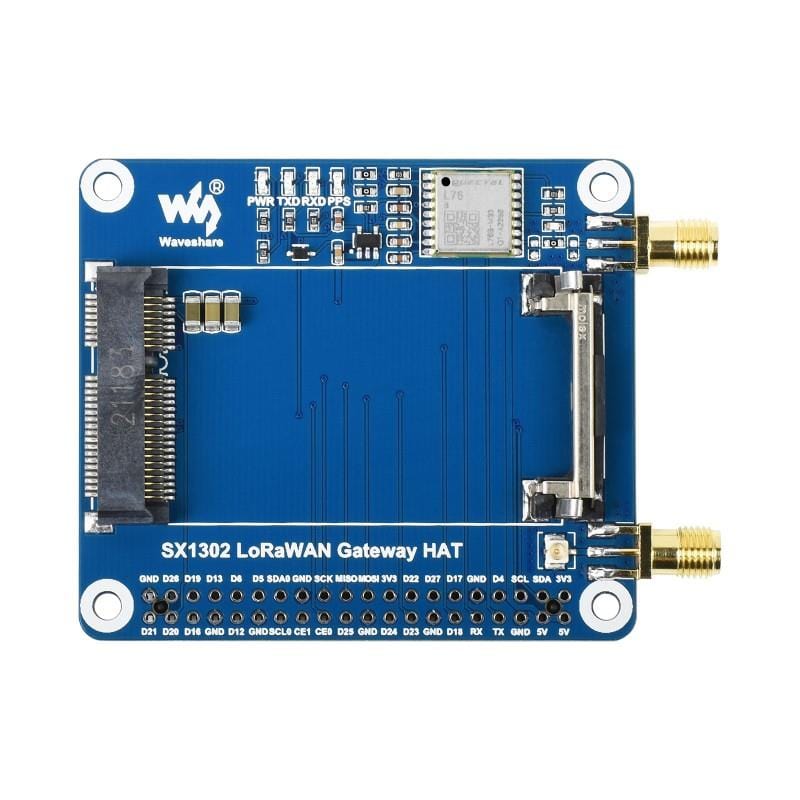 SX1302 LoRaWAN Gateway HAT for Raspberry Pi - The Pi Hut