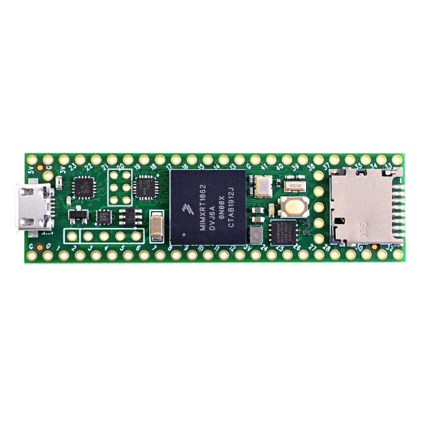 Teensy 4.1 + Header Strips - The Pi Hut