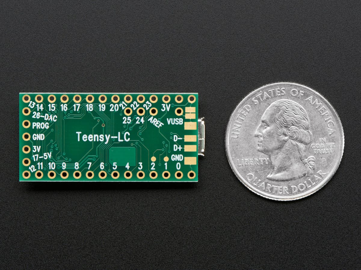 Teensy-LC Without Pins - The Pi Hut