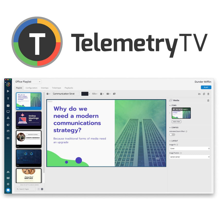 TelemetryTV Digital Signage Raspberry Pi 4 Kit [Discontinued] The Pi Hut