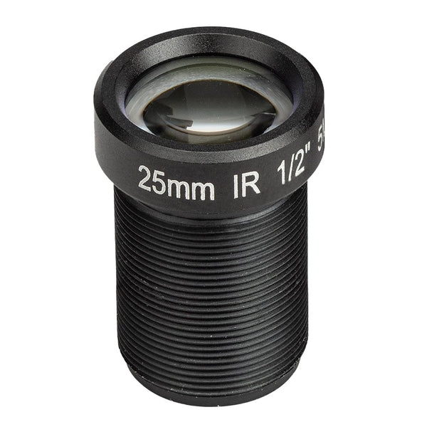 Telephoto M12 Lens - 5MP (25mm, 1/2