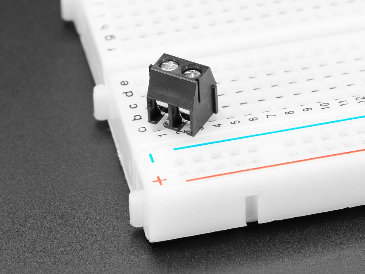 Terminal Block - 2-pin 3.5mm - pack of 5! - The Pi Hut