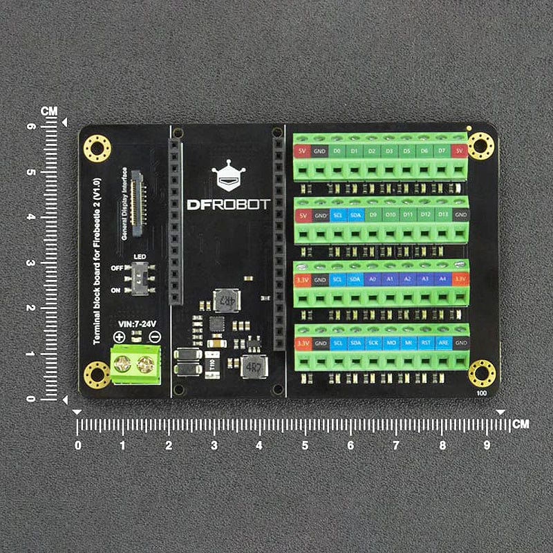 Terminal Block Board for FireBeetle 2 ESP32-E - The Pi Hut