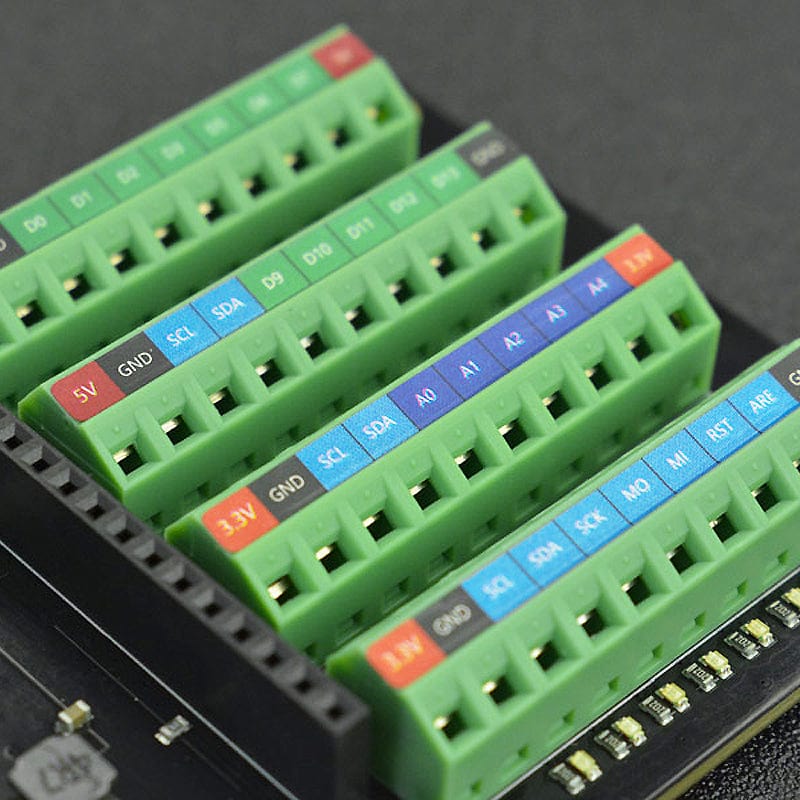 Terminal Block Board for FireBeetle 2 ESP32-E - The Pi Hut