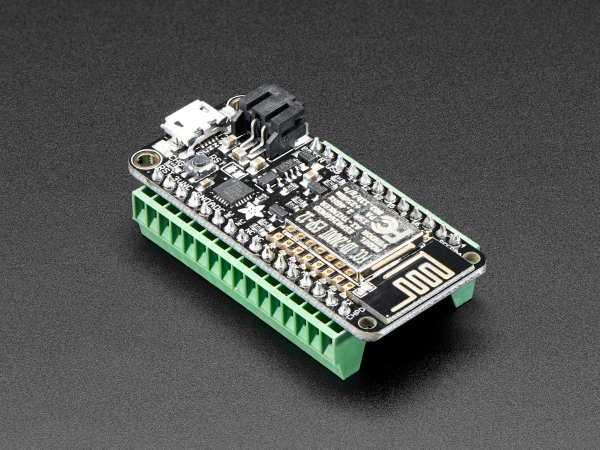 Terminal Block kit for Feather - 0.1" Pitch - The Pi Hut