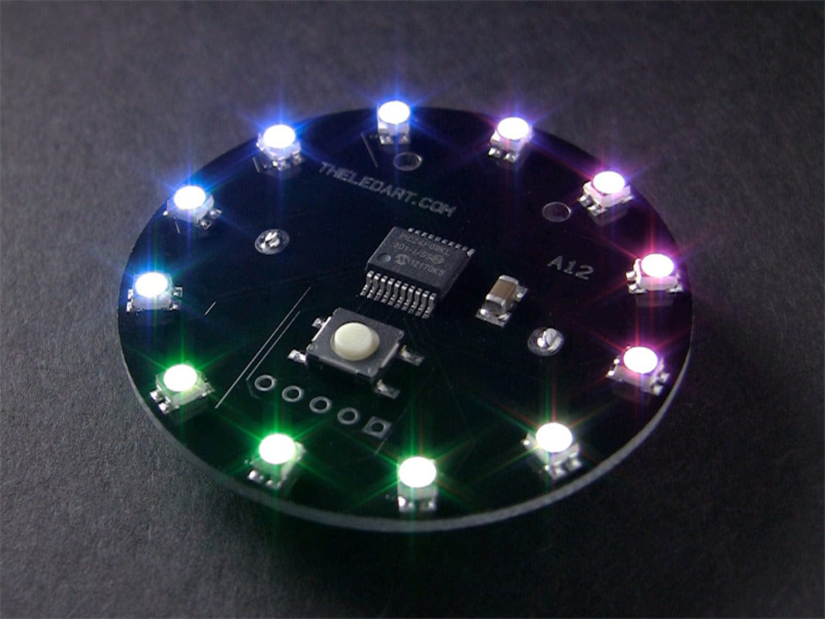 The LED Artist A12 - RGB LED Wearable - The Pi Hut