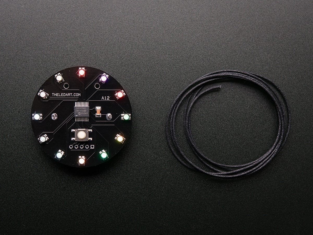 The LED Artist A12 - RGB LED Wearable - The Pi Hut