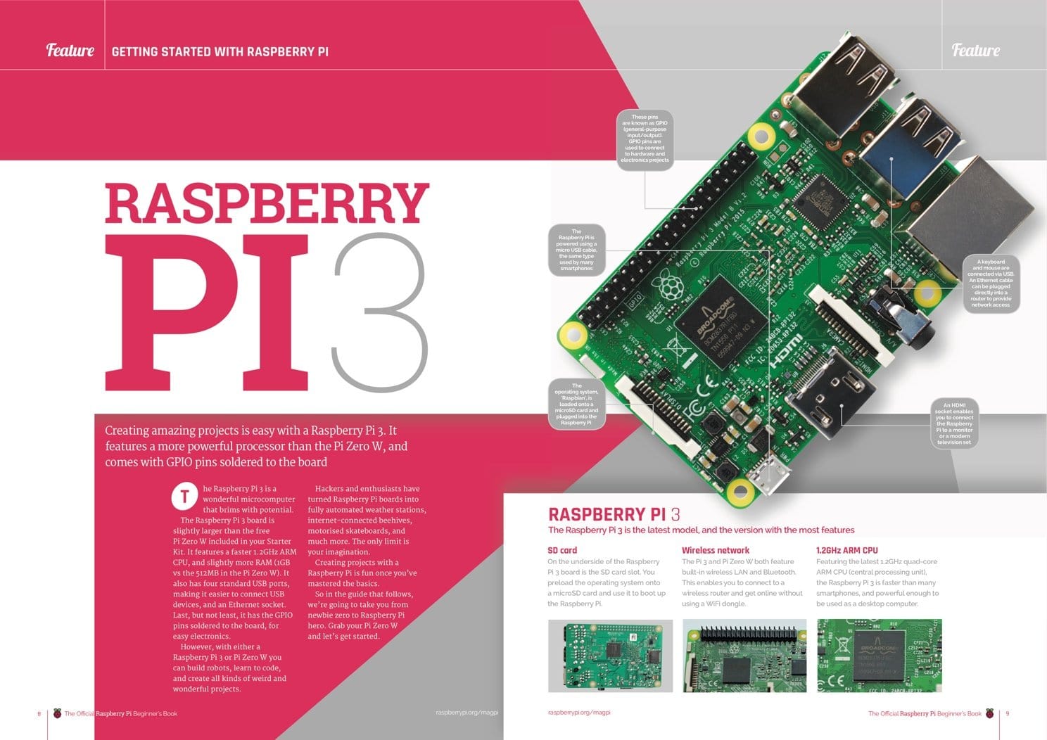 The Official Raspberry Pi Beginner's Book - With Raspberry Pi Zero! [discontinued] - The Pi Hut